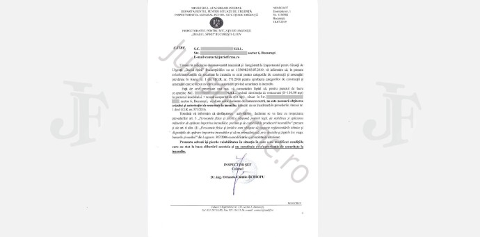 Răspuns oficial ISU, Negație