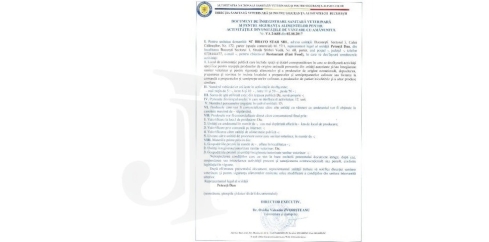 Autorizatii sanitare veterinare
