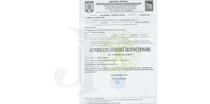 Autorizatii, Notificari sau Raspunsuri DSP