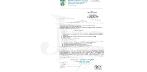 Autorizatia de Funcționare terasa 2019